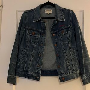 Medium new Madewell classic jean jacket